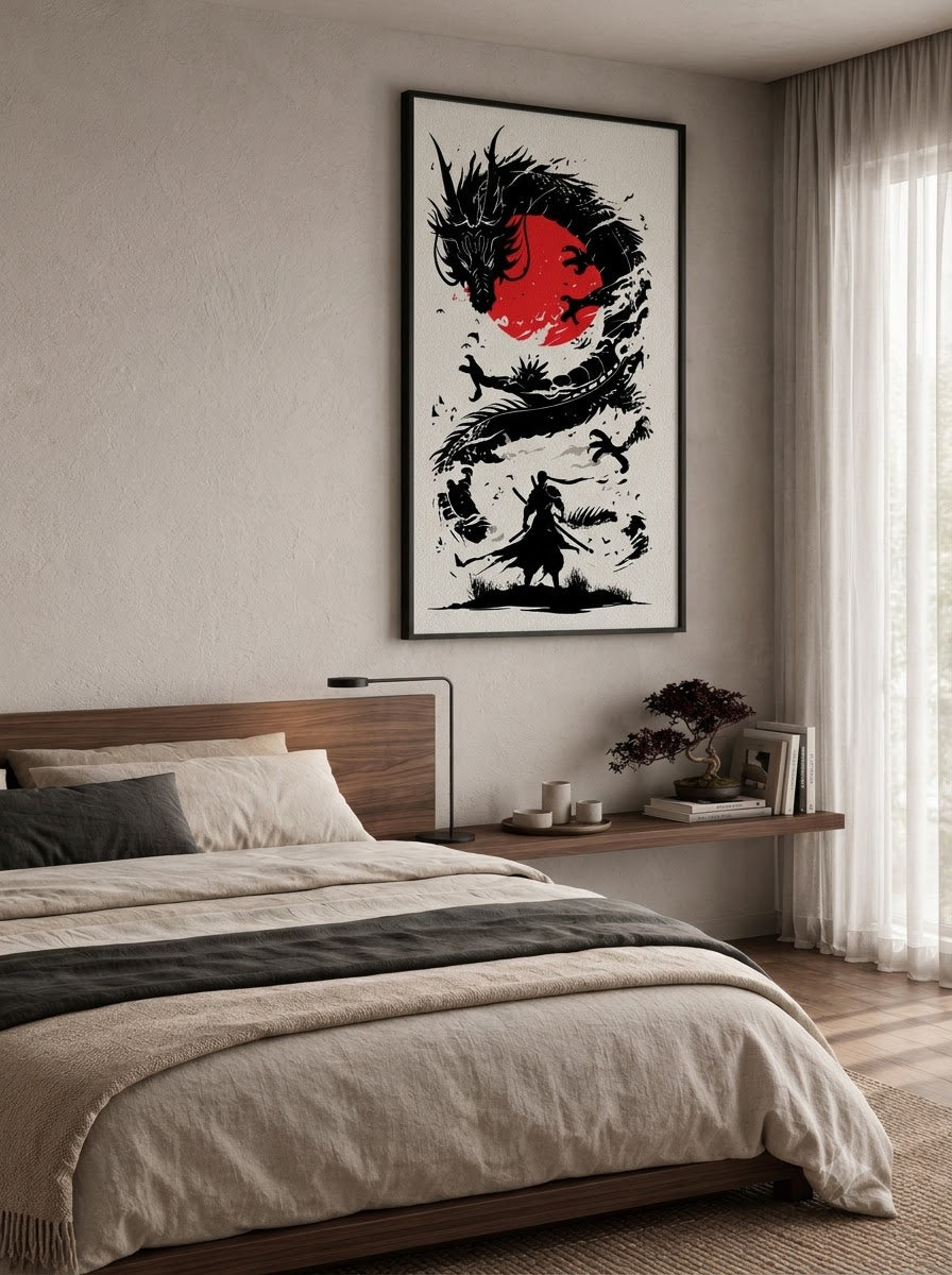 The brave samurai
